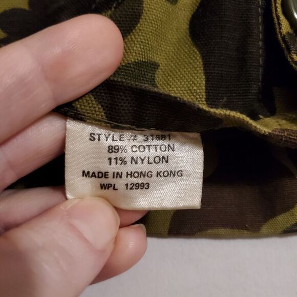 Vintage Redhead Duck Hunting Camo Vest Size L Water Fowl 90s Mens - Picture 7 of 8